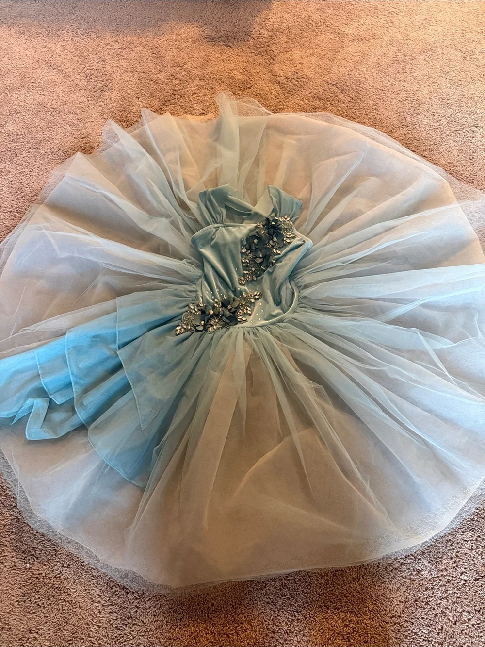 Light Blue/Teal Ballet Costume 🩰